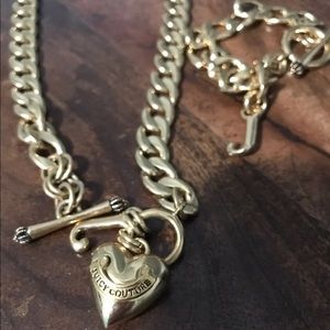 Juicy Couture Necklace and Bracelet